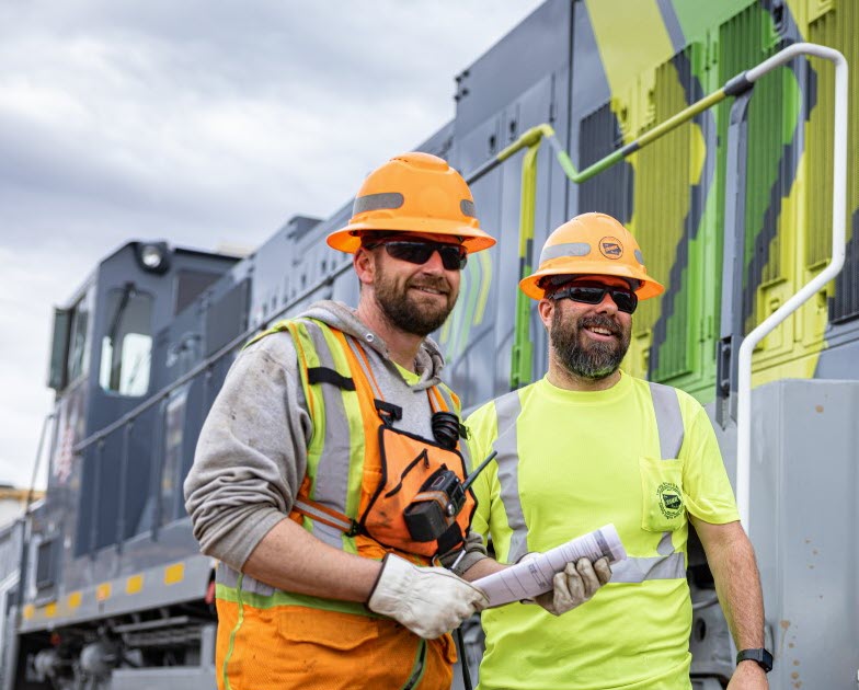 CRANDIC Rail conductors and engineers