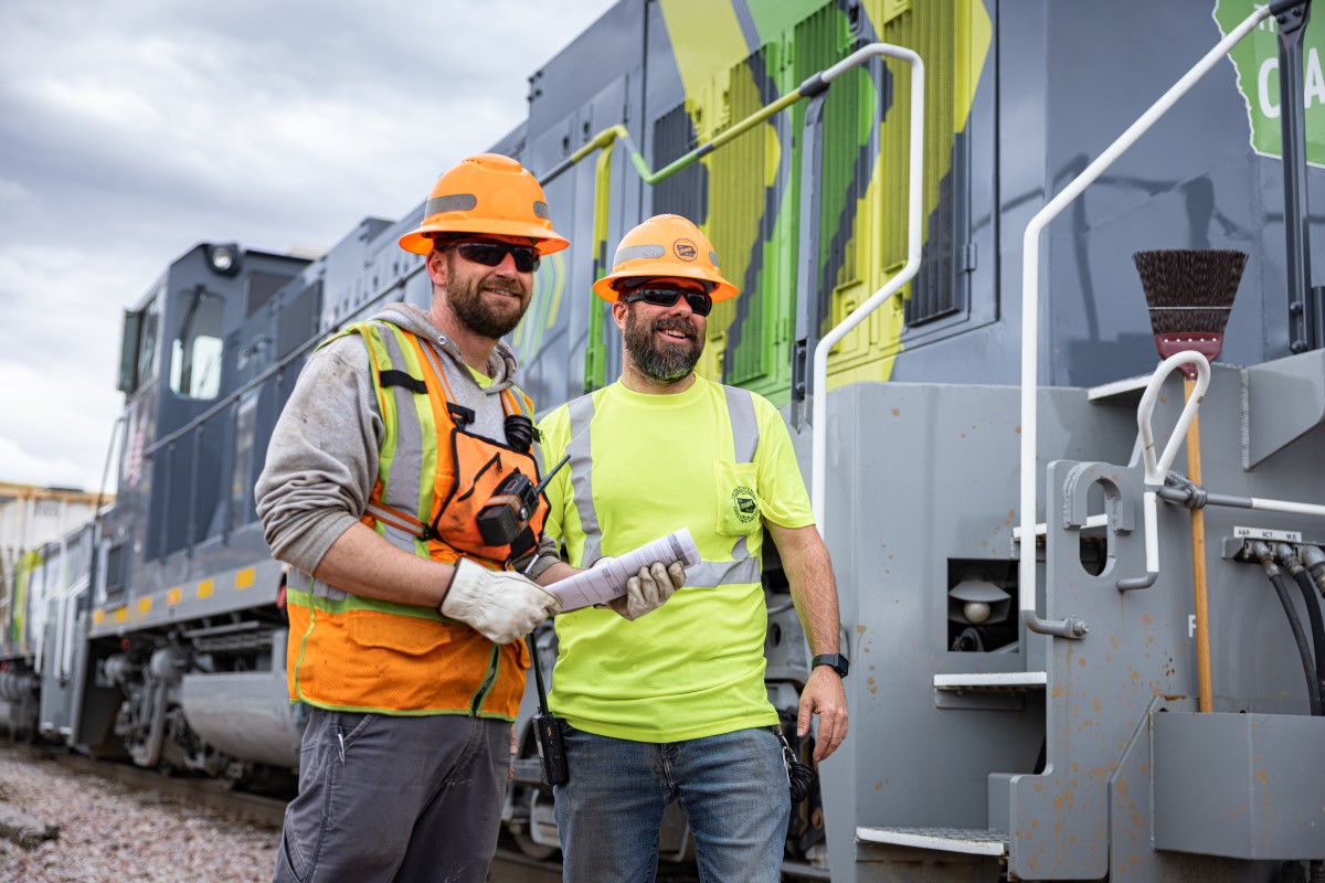 CRANDIC Rail conductors and engineers