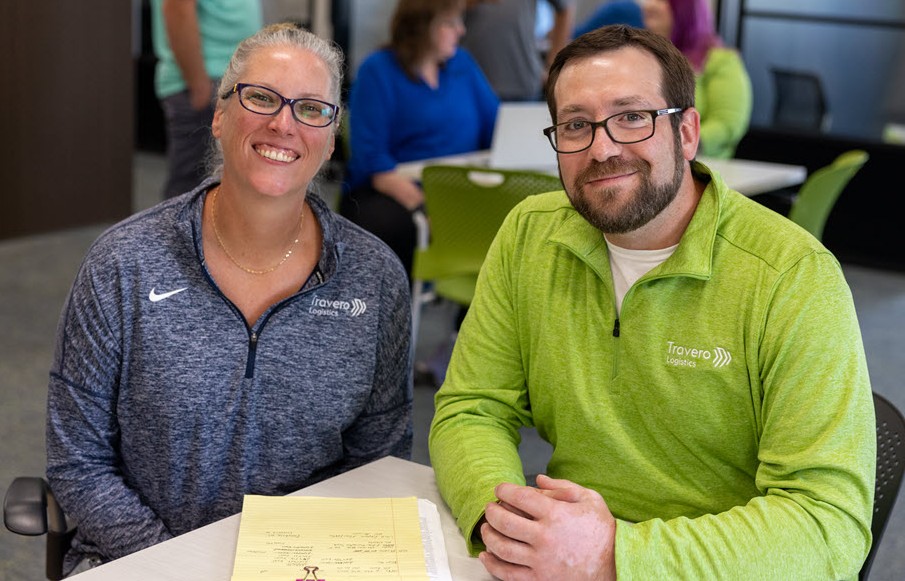 Two Travero employees