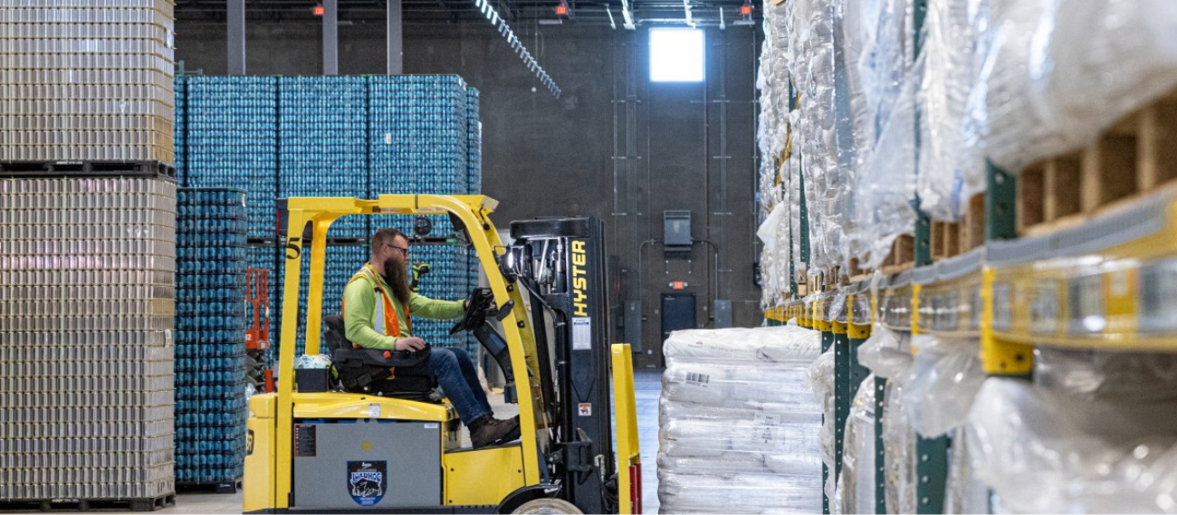 Logistics Park Cedar Rapids warehouse racking