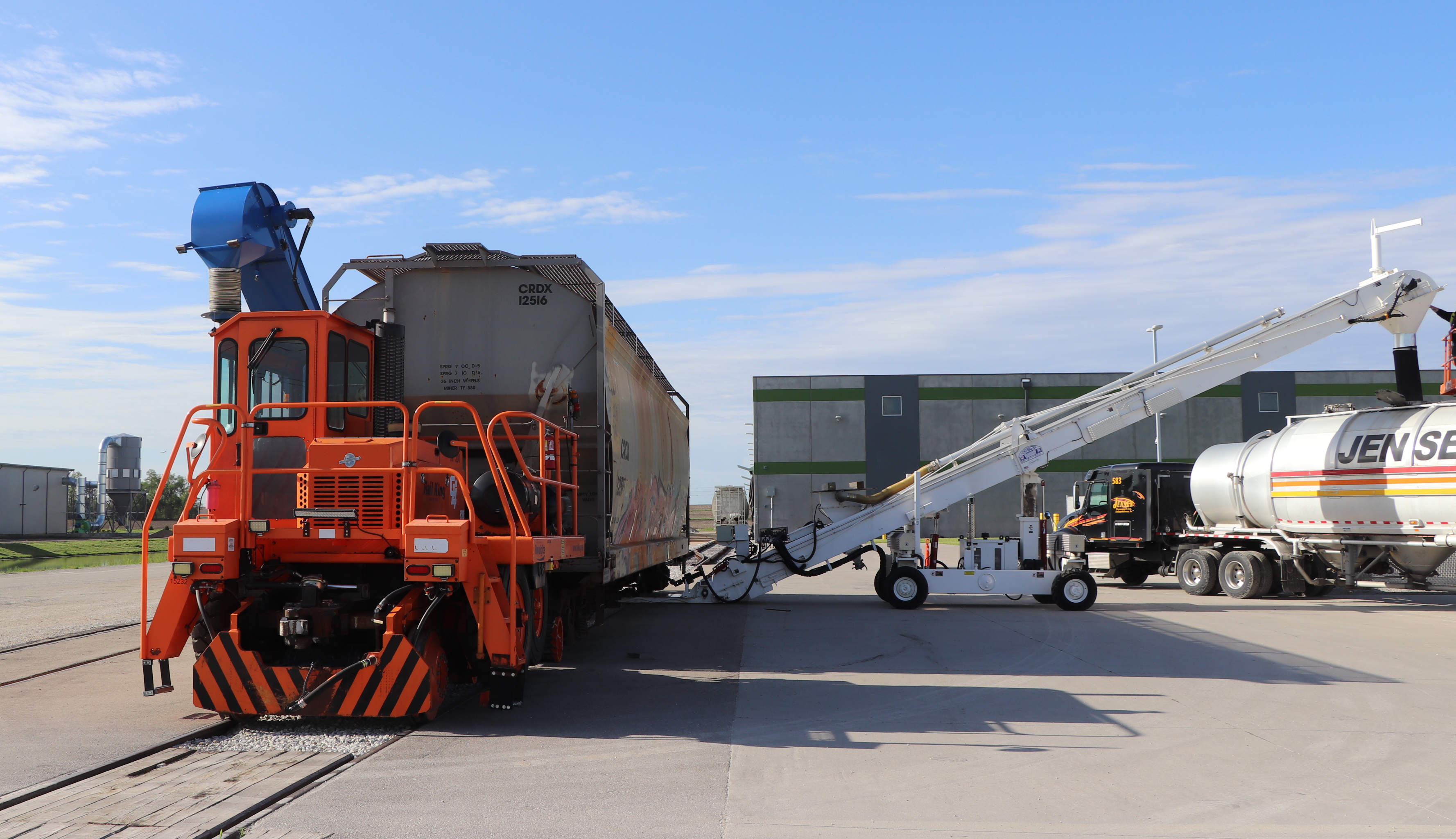 Custom commodity transload