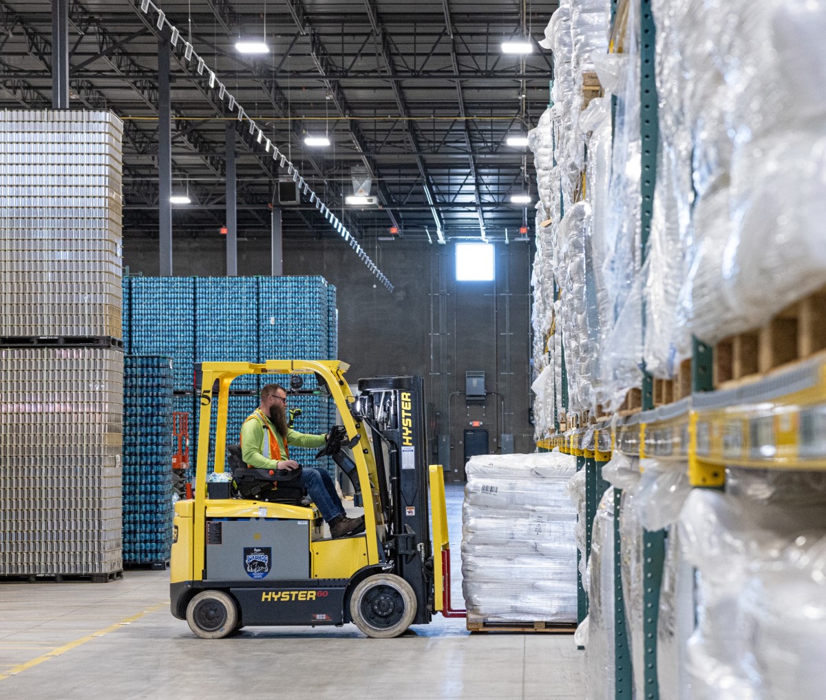 Logistics Park Cedar Rapids warehouse racking