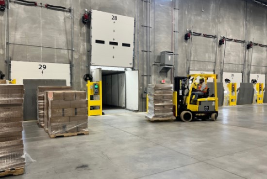 Logistics Park Cedar Rapids warehouse forklift 