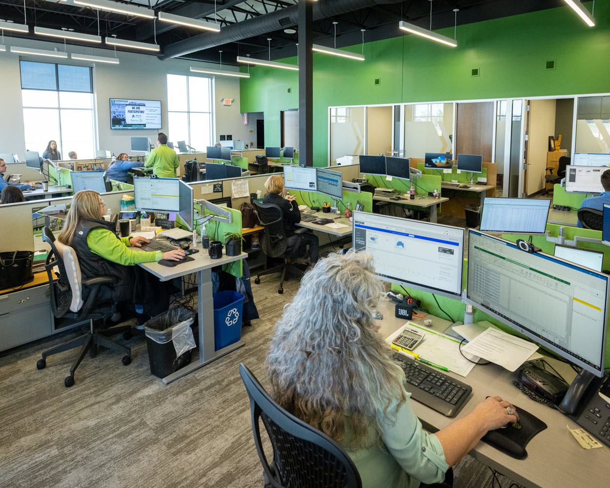 Travero Logistics team in the office